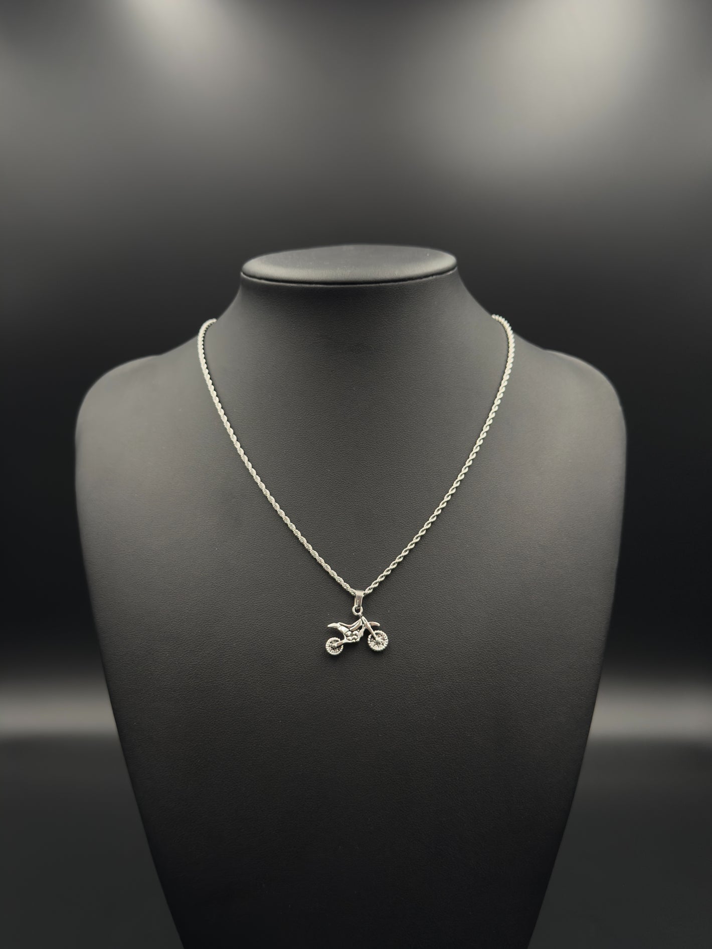 Dirt Bike Necklace v2
