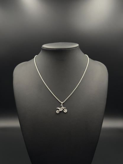 Dirt Bike Necklace v2
