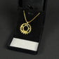 Gear/Sprocket Steel Chain Pendant