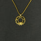 Gear/Sprocket Steel Chain Pendant