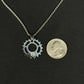 Gear/Sprocket Steel Chain Pendant