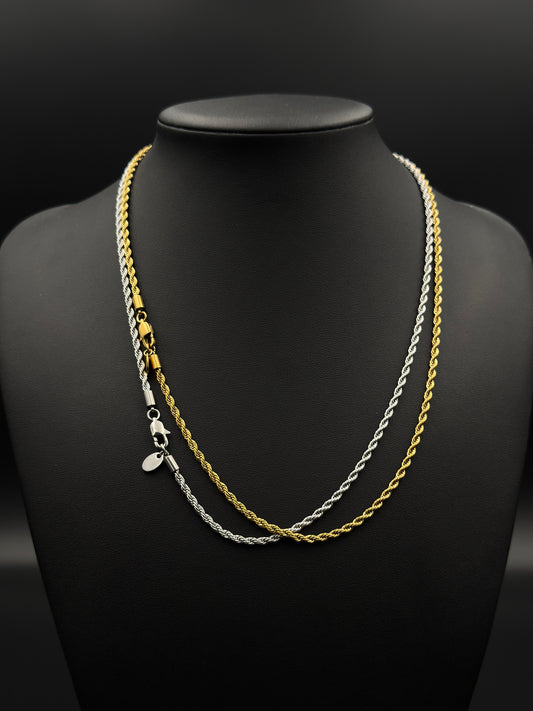 3mm Classic Rope Chain