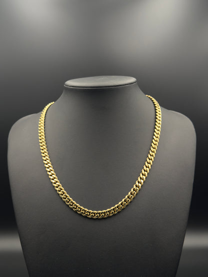 Classic 8mm Solid Cuban Link Chain