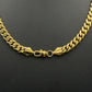 Classic 8mm Solid Cuban Link Chain