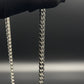 Classic 8mm Solid Cuban Link Chain